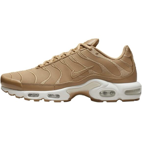 Nike Air Max Plus TN Tuned Flax Sail Wheat Gum FZ8815-200 Size 9.5 Men's - Picture 1 of 6